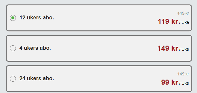 Hva koster det å bruke UngSøker.com?
